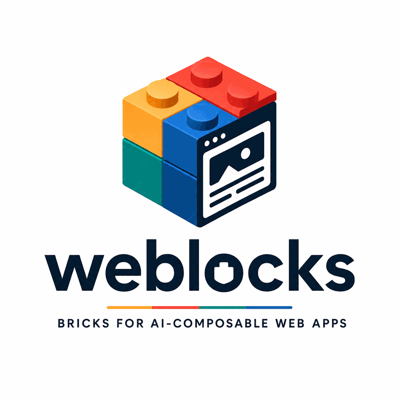 weblocks — bricks for AI-composable web apps
